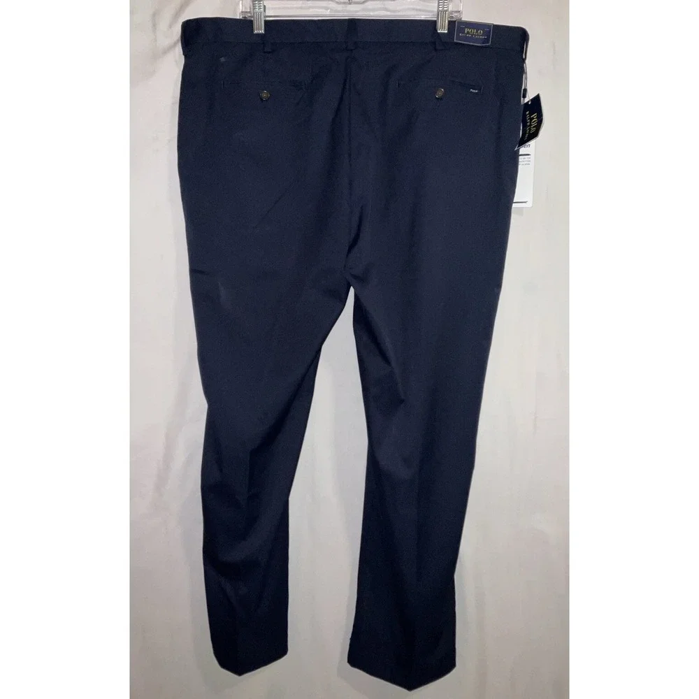 NWT Men's Polo Ralph Lauren‎ US Open Golf Pants Wicking Navy 42